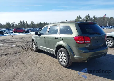 2016 Dodge Journey Se z USA, uszkodzony, nr VIN 3C4PDDAG0GT163671
